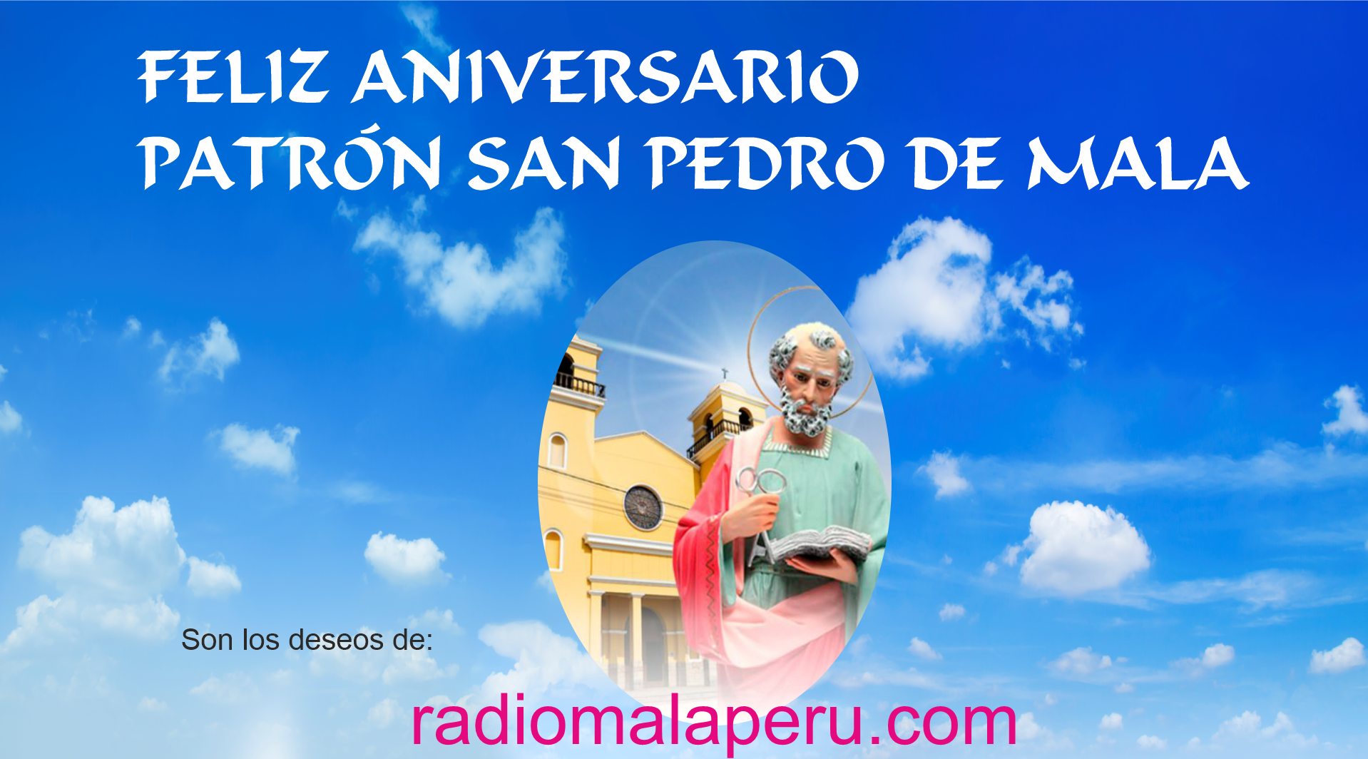 Aniversario del Santo patron San Pedro de Mala