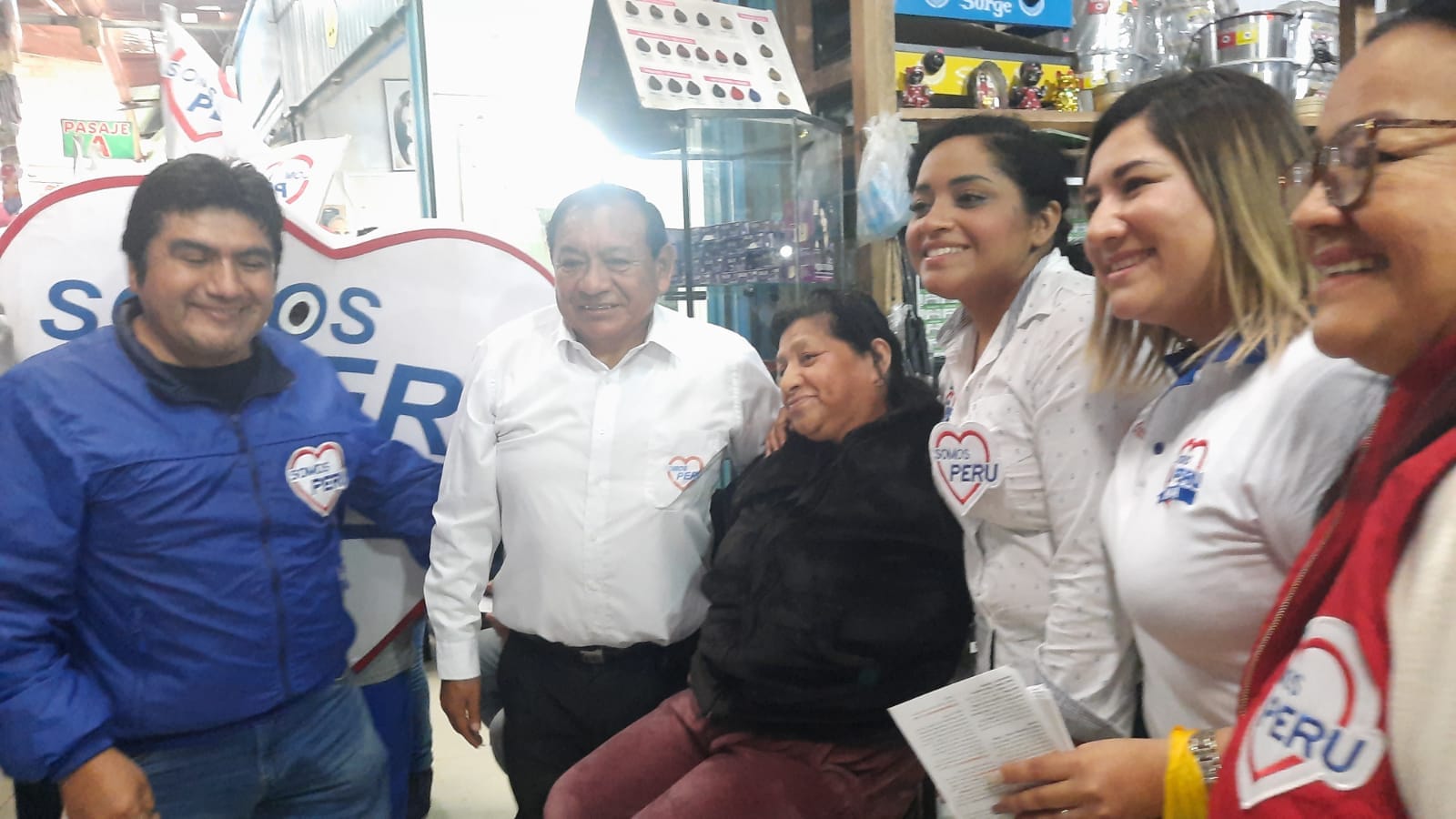 Lanzamiento de Campaña de partido Somos Peru Mala
